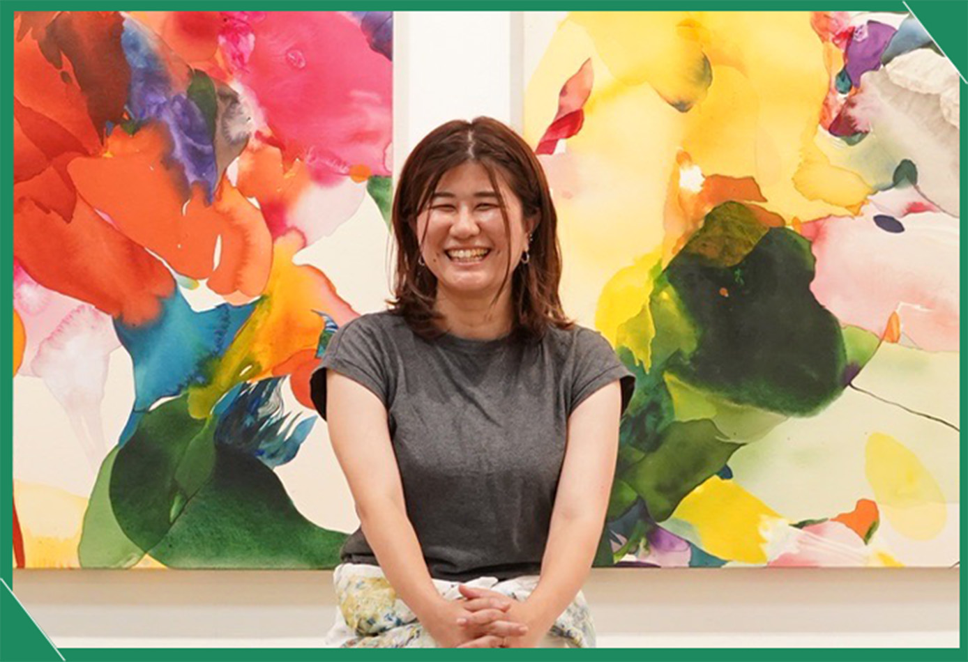 現代絵画アーティスト　ユイ・ステファニー