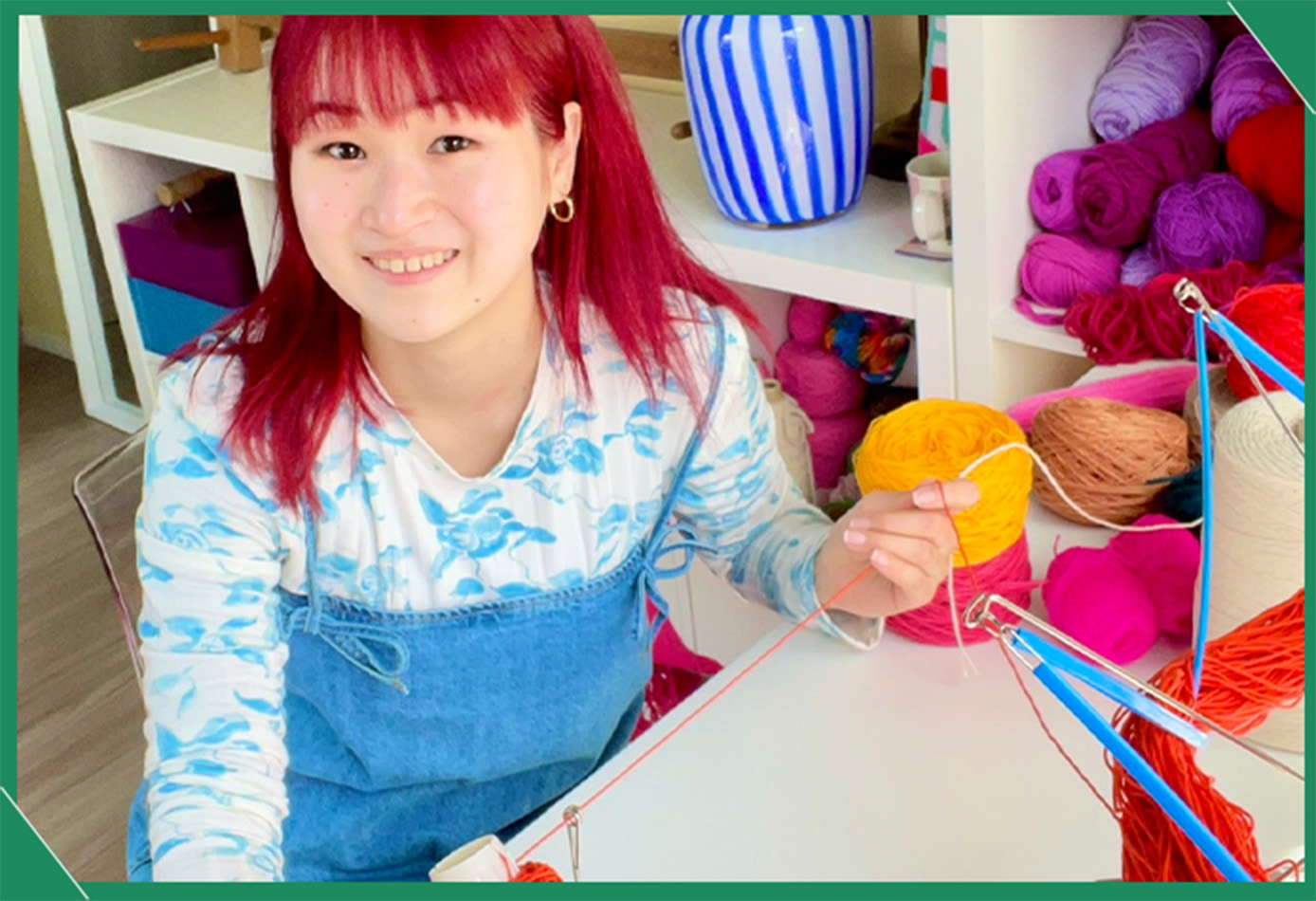 テキスタイルアーティスト　アラキケイ